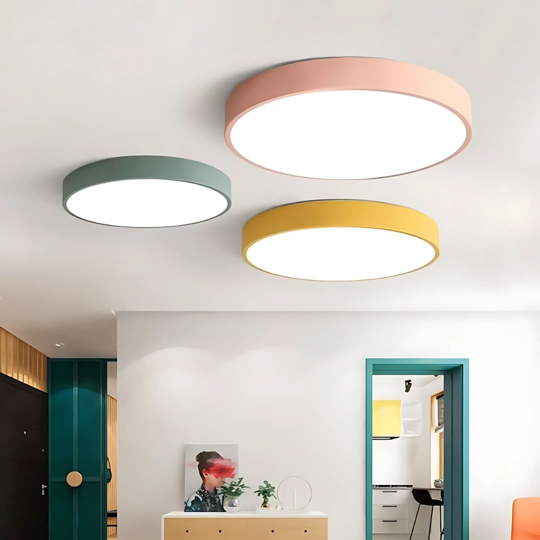 Éclairage Plafond LED Scandinave Chic - Image 2