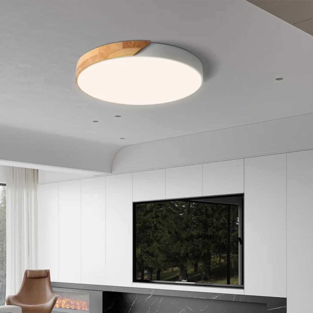 Éclairage Plafond LED Scandinave Chic - Image 7