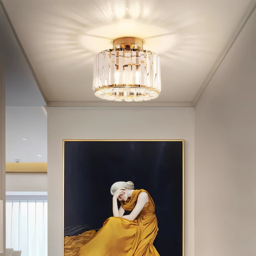 Lustre Cristal Élégant pour Intérieur Chic - Image 2
