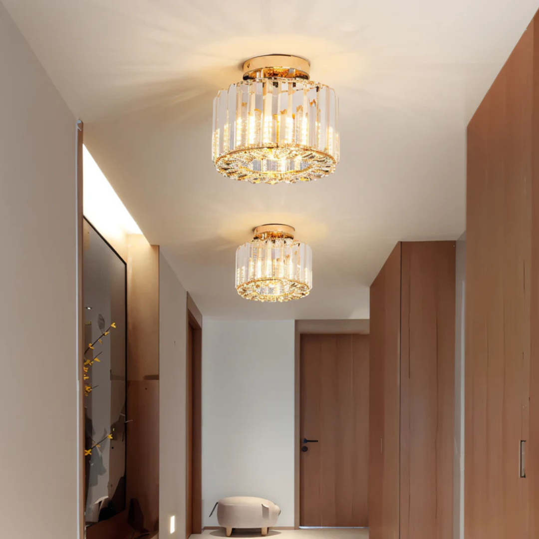 Lustre Cristal Élégant pour Intérieur Chic - Image 3