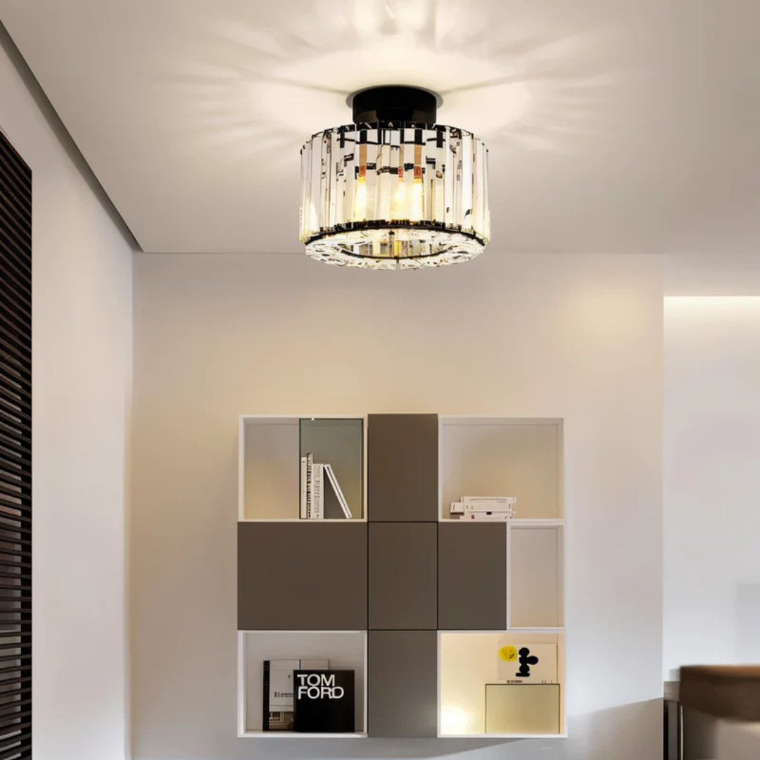 Lustre Cristal Élégant pour Intérieur Chic - Image 4