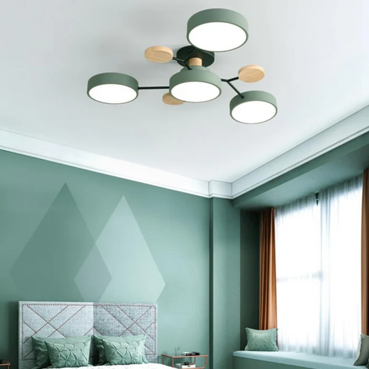 Plafonnier LED Design Moderne Éclairant - Image 1