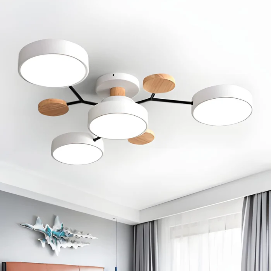 Plafonnier LED Design Moderne Éclairant - Image 10