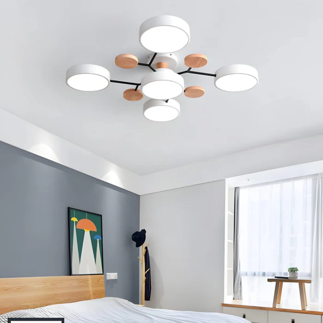 Plafonnier LED Design Moderne Éclairant - Image 11