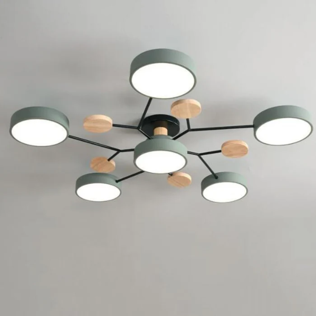 Plafonnier LED Design Moderne Éclairant - Image 3