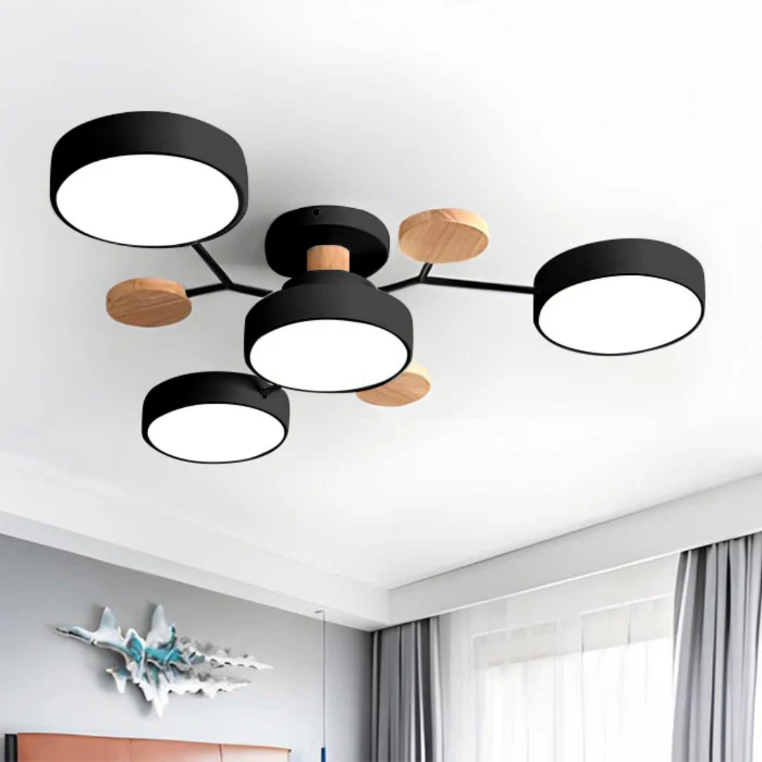 Plafonnier LED Design Moderne Éclairant - Image 7