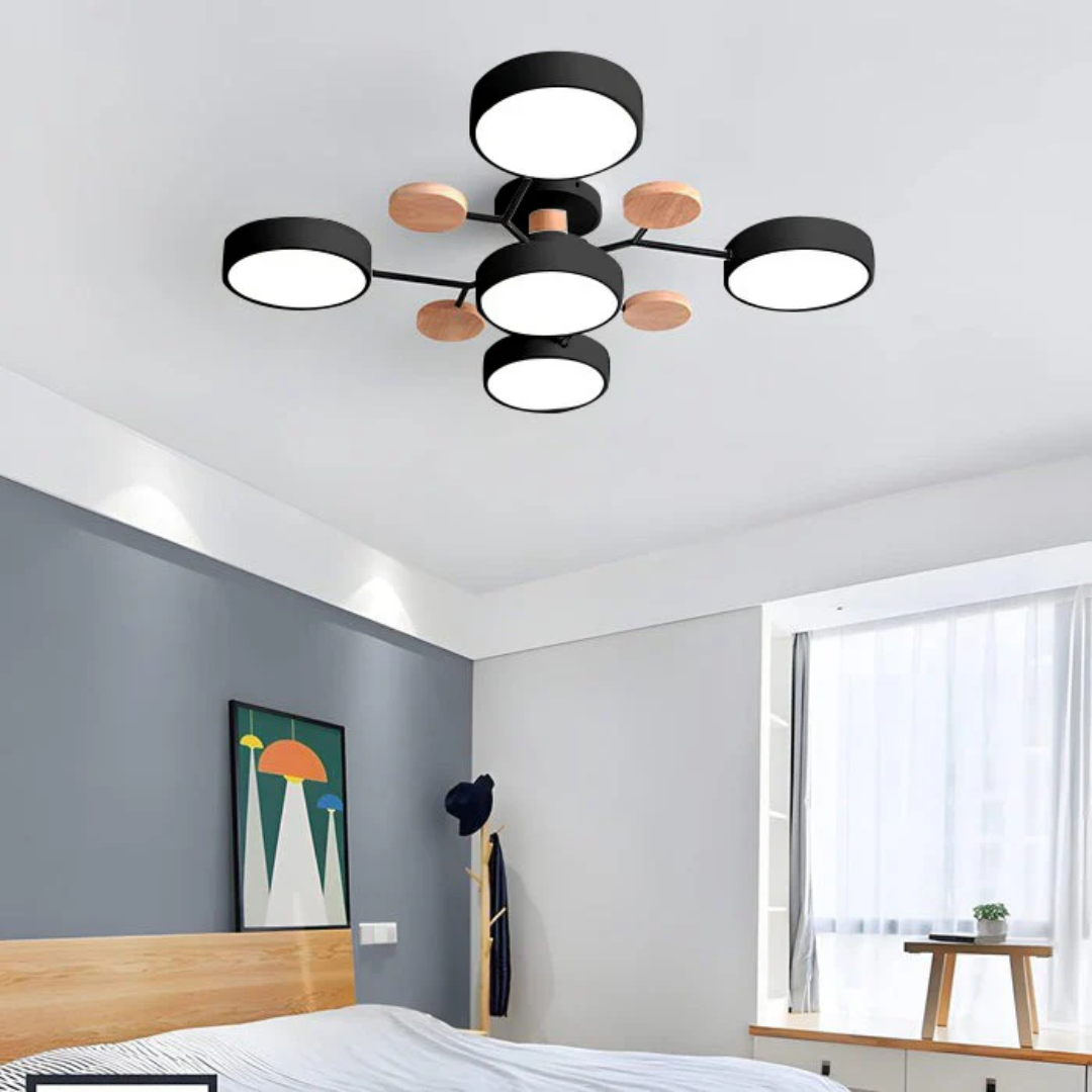 Plafonnier LED Design Moderne Éclairant - Image 8