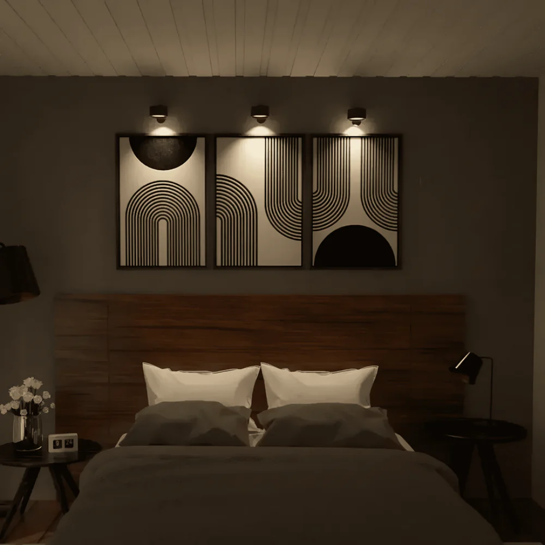 Éclairage mural LED sans fil moderne - Image 1